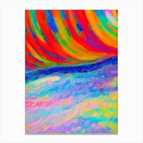 Lobed Comb Jelly Matisse Inspired Canvas Print