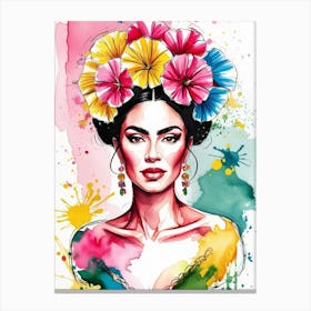 Frida Kahlo 9 Canvas Print