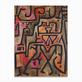 Paul Klee - Forest Witches Canvas Print