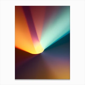 Abstract Light Rays-Reimagined Canvas Print