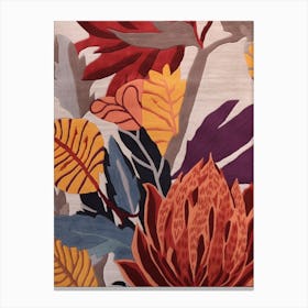 Fall Botanicals Celosia 2 Canvas Print