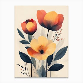 Poppies 12 Canvas Print