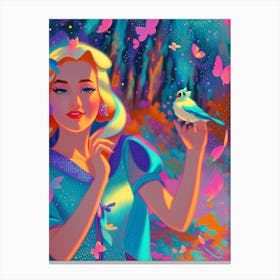 Snow White And The Seven Dwarfs 2 Canvas Print