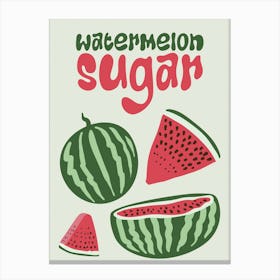 Watermelon Sugar - Harry Styles Canvas Print