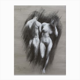 Adam & Eve (2013) Canvas Print