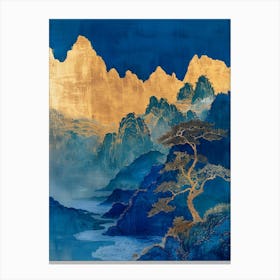 Chinese Mountains 3 Canvas Print