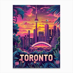 Toronto Skyline 2 Canvas Print