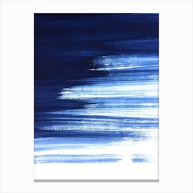 'Blue' watercoloring Canvas Print