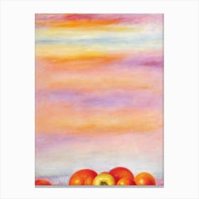 Sunrise Apples Fruit Canvas Print