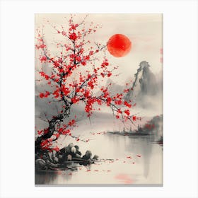 Asian Painting 1 Canvas Print
