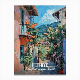 Mediterranean Views Fethiye 2 Canvas Print