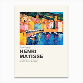 Museum Poster Inspired By Henri Matisse 1 Canvas Print
