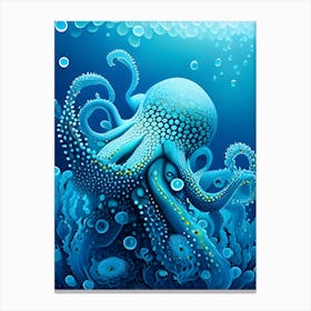 OctopusOcean Canvas Print