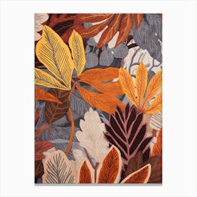 Fall Botanicals Aconitum 1 Canvas Print