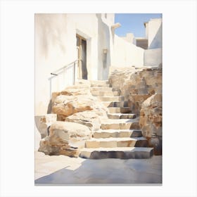 Mykonos Stairway Canvas Print