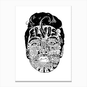 Elvis Canvas Print
