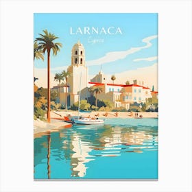 Larnaca Travel Cyprus Canvas Print