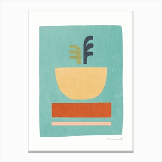 Potted Plant Canvas Print