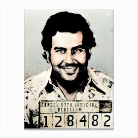 pablo escobar Canvas Print