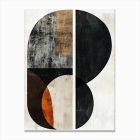 Baltimore Stone Park Bauhaus Minimalist Canvas Print