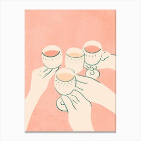 Cheers to Good times Canvas Print