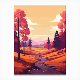 Autumn Landscape 5 Canvas Print