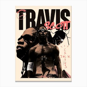 Travis Scott 19 Canvas Print