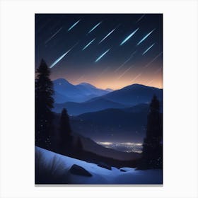 Starry Sky Canvas Print