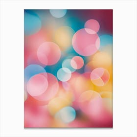 Abstract Bokeh Canvas Print