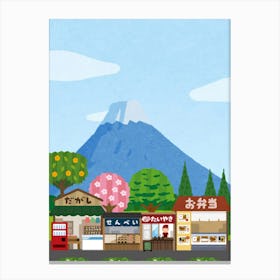 A Village Canvas Print