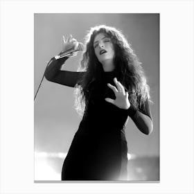 The 24th Annual Kroq Almost Acoustic Christmas Singer Lorde Canvas Print