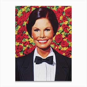 Mary Tyler Moore Illustration Movies Canvas Print