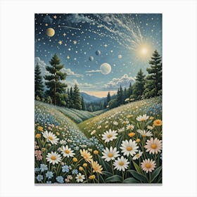 Fantasy Meadow no1 Canvas Print