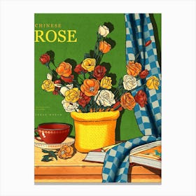 Chinese Rose Canvas Print