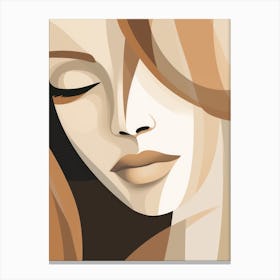 Portrait Of A Woman 22 Canvas Print