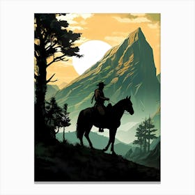 Red Dead Redemption Canvas Print