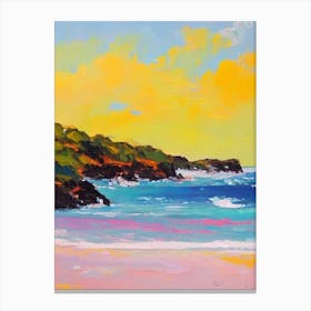 Shoal Bay East, Anguilla Bright Abstract Canvas Print