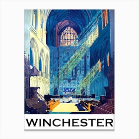 Winchester Cathedral, England Canvas Print