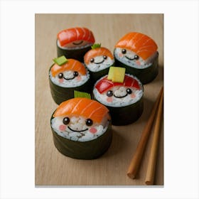 Sushi Sushi Sushi Canvas Print