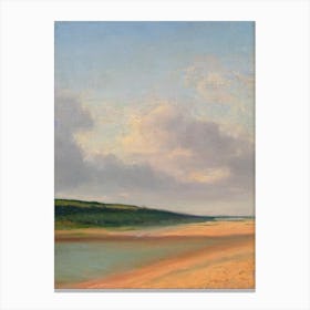 Walberswick Beach Suffolk Monet Style Canvas Print