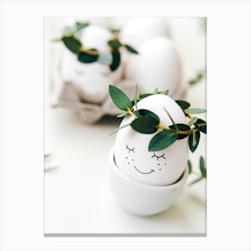 Easter Eggs 50 Canvas Print