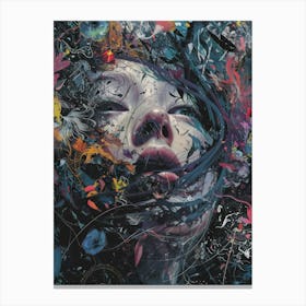 'Moon' 4 Canvas Print