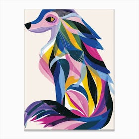 Colorful Fox Canvas Print