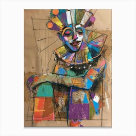 Clown Canvas Print