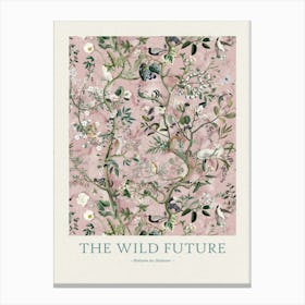 The Wild Future pink Canvas Print
