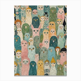 Little Creatures Canvas Print