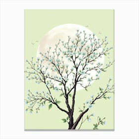 Moonlight Tree 2 Canvas Print