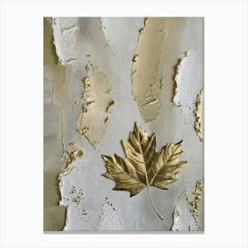 Gold Leaf Canvas Print