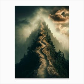 Path To Heaven Canvas Print