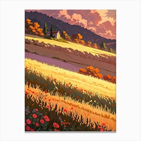 Landscape Painting 32 Canvas Print